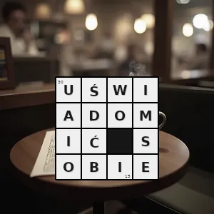 Rozwiązanie krzyżówki: przyjąć coś do wiadomości dojść w swoich myślach do jakichś wniosków - uświadomić sobie | hasła, synonimy i podpowiedzi Hasło krzyżówkowe przyjąć coś do wiadomości dojść w swoich myślach do jakichś wniosków - uświadomić sobie – rozwiązanie, synonimy, podpowiedzi i definicje krzyżówkowe